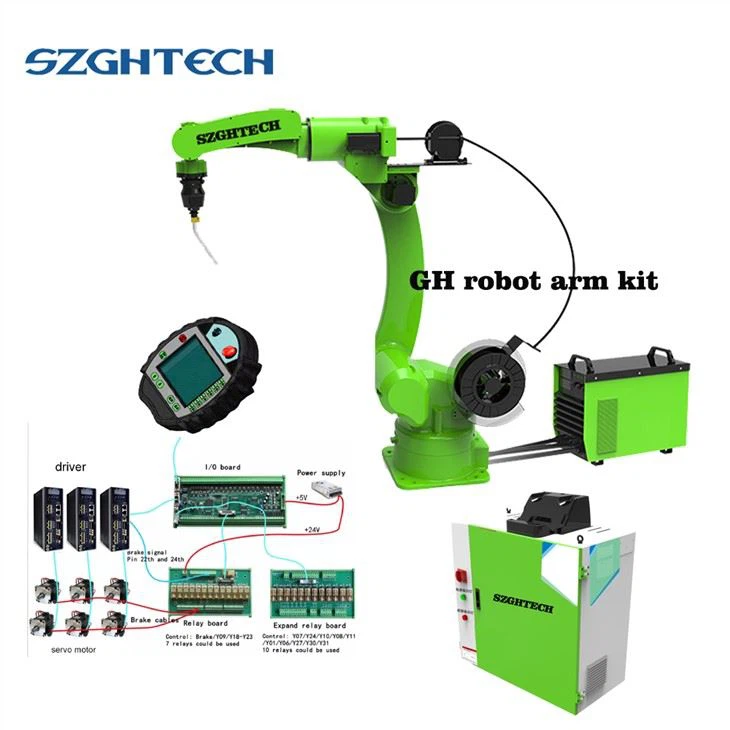 Automatic 6 Axis Robot Arm For Corner Welding